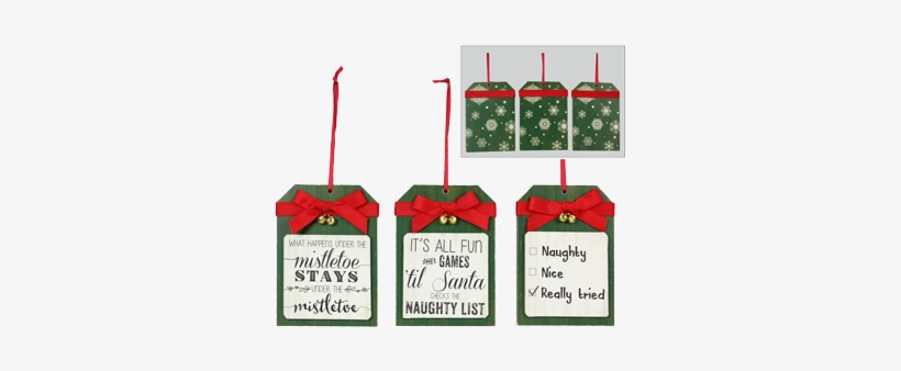 Wood Christmas Tag Small Sign - Wood Wall Décor By Young's - Wood Tag Small Sign -, transparent png