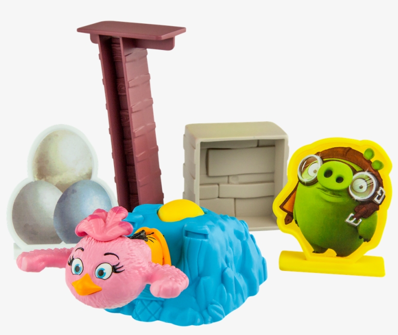 The Newest Happy Meal Toy Collection Features Playful - Angry Birds Mcdonald's Happy Meal Toys, transparent png