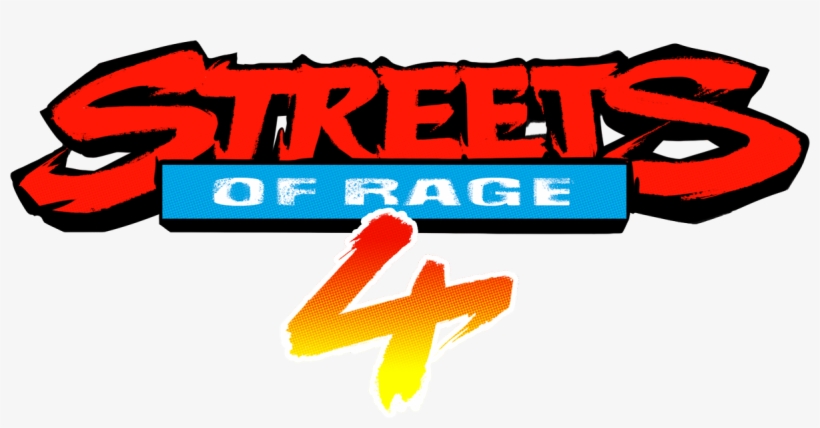 27 Aug - Streets Of Rage 4 Logo, transparent png