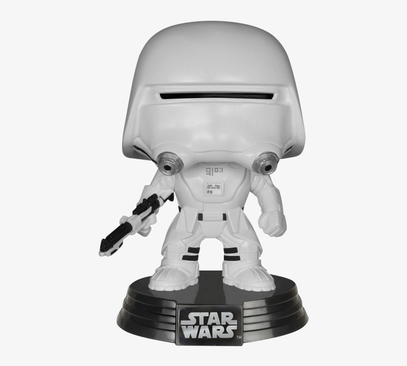 Star Wars First Order Snowtrooper Pop Bobblehead - Star Wars, transparent png