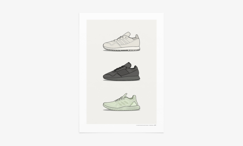 Triple Daniel Arsham Adidas - Daniel Arsham, transparent png