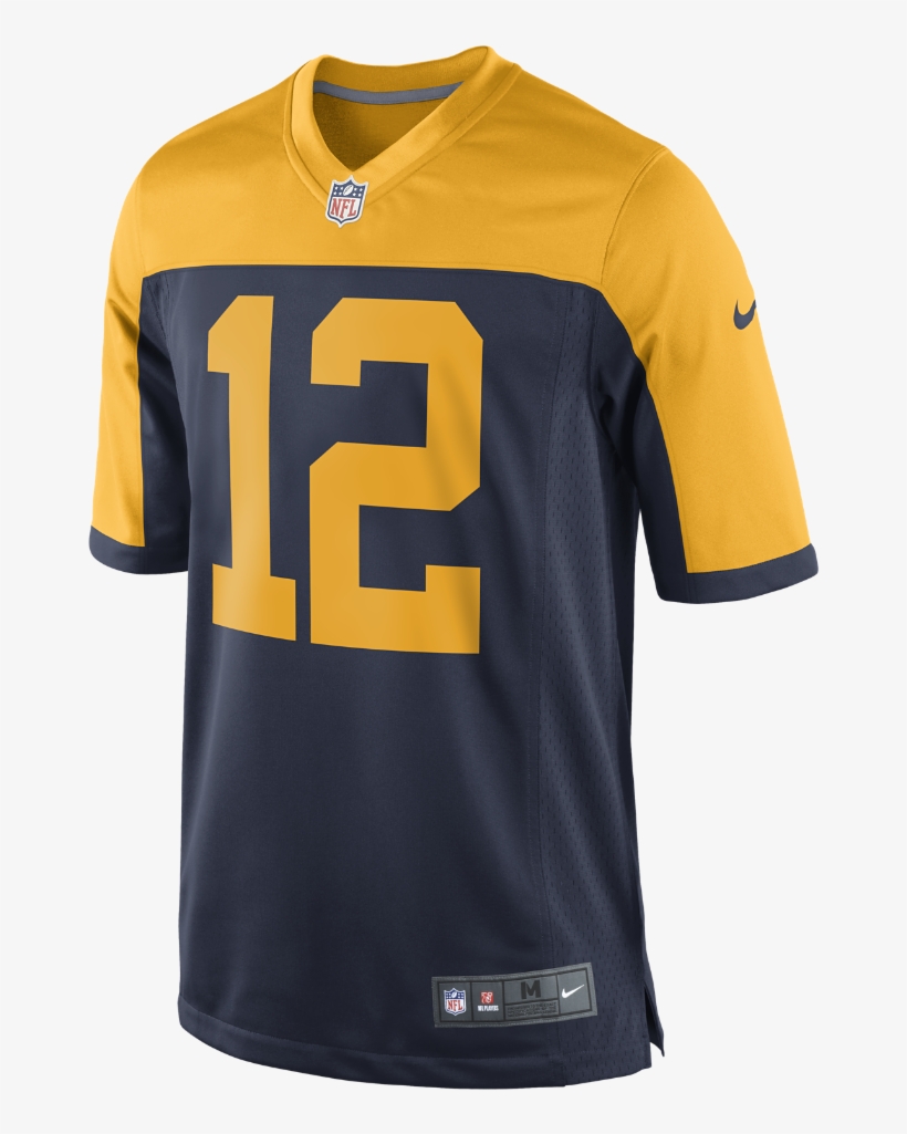 Nike Nfl Green Bay Packers Men's Football Game Jersey - Green Bay Packers Game Jersey, transparent png