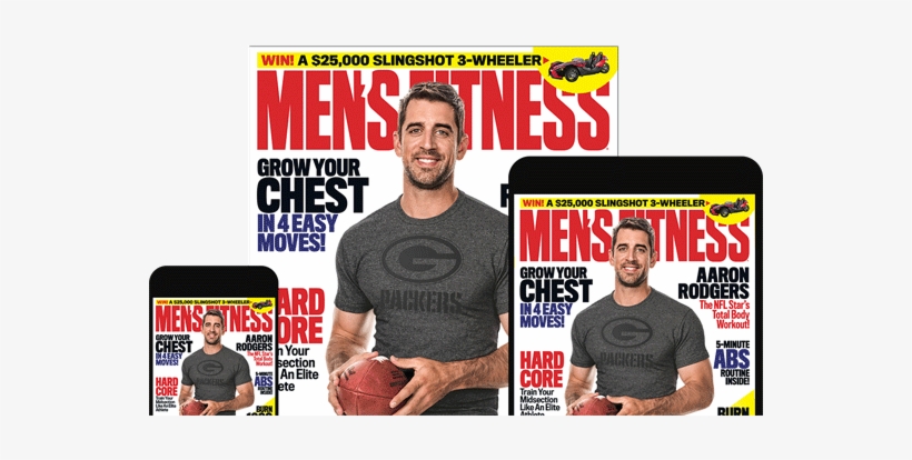 I Don't Know Why They Do That - Aaron Rodgers Men's Health, transparent png