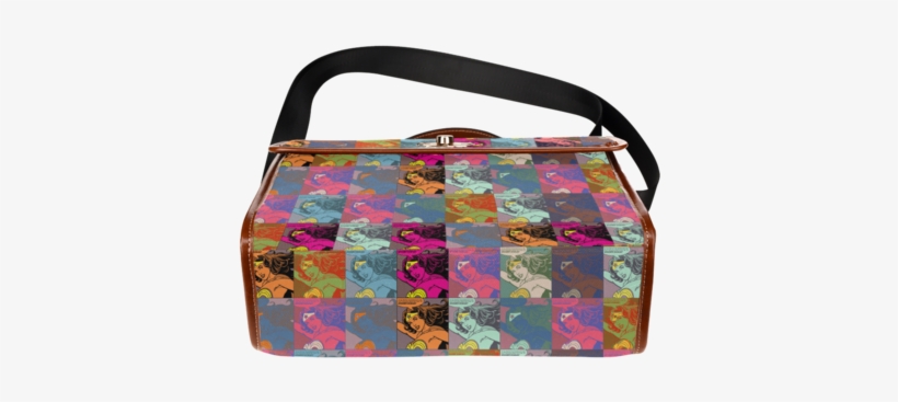 Sale Psylocke Canvas Waterproof Briefcase Multi-functional - White Cat Head Silhouette Print Black Waterproof Satchel, transparent png