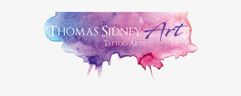 Watercolour Tattoo - Poster, transparent png