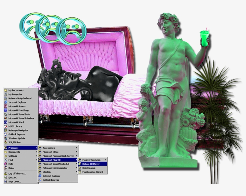 O Estilo Seapunk Teve Sua Origem Em Meados De 2011, - Png Webpunk, transparent png