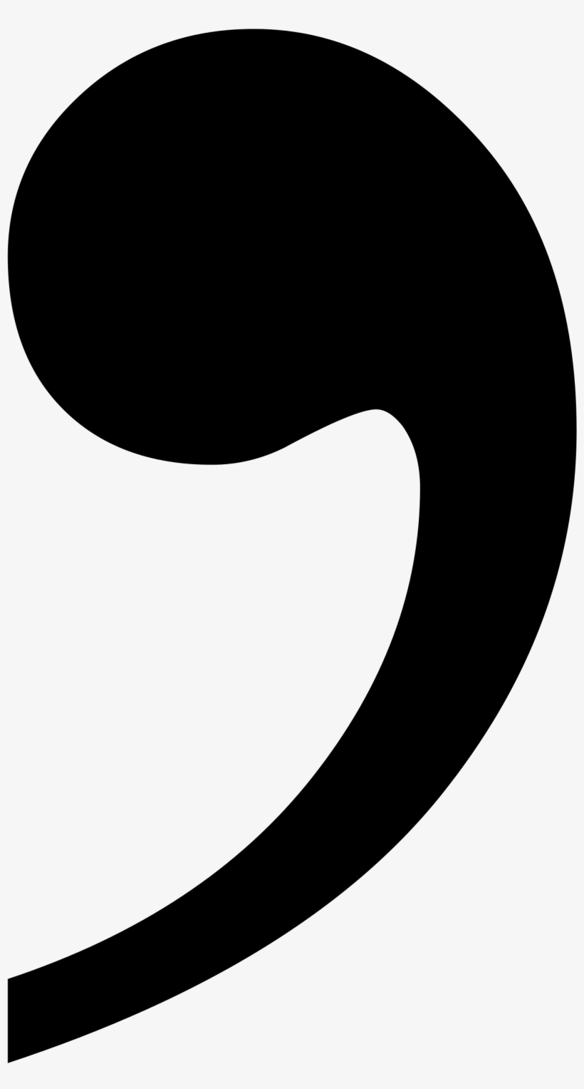 Does This Comma Make Me Look Disfashionable - Apostrophe Png, transparent png