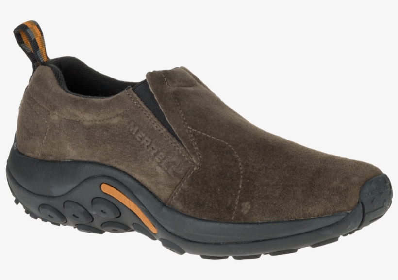 Merrell Jungle Moc Gunsmoke - Merrell Men's J63787w Jungle Moc, Wide - Brown, transparent png