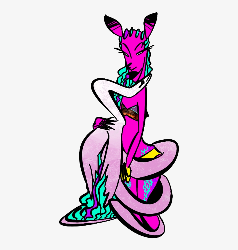 Angel Glub - Seapunk - Illustration, transparent png