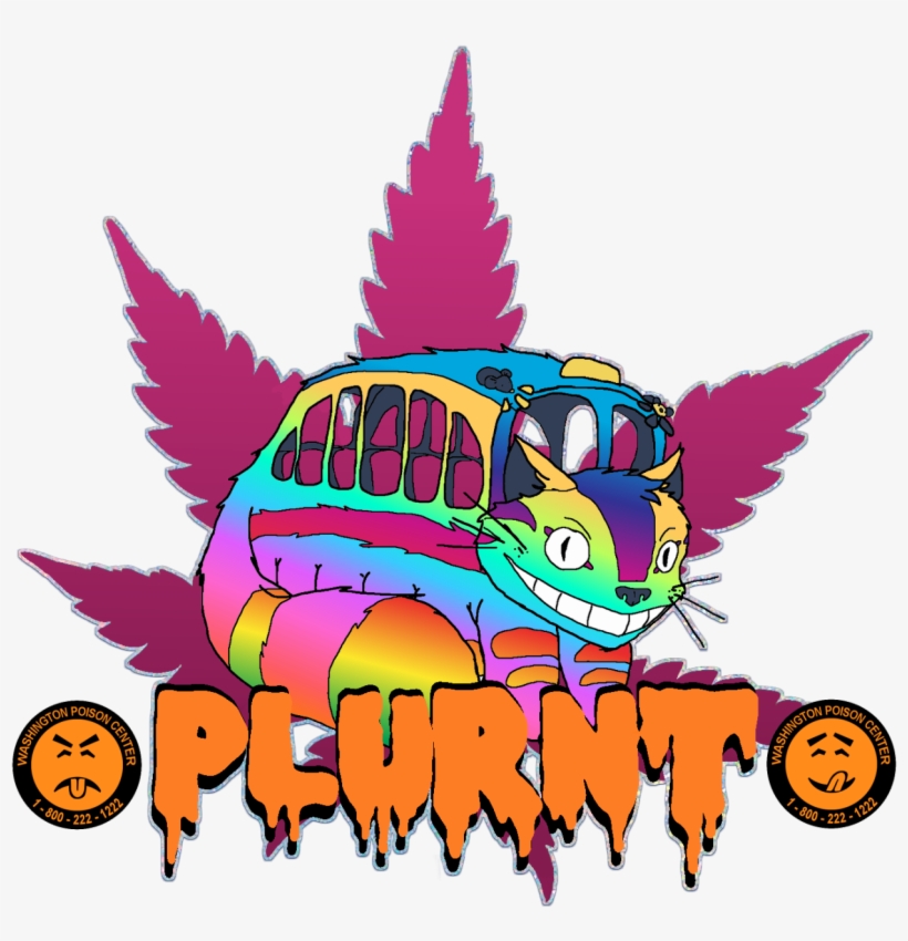 “plurnt Up” By Graz I Am Experimenting More With Popculture, - Like If You Love Weed, transparent png