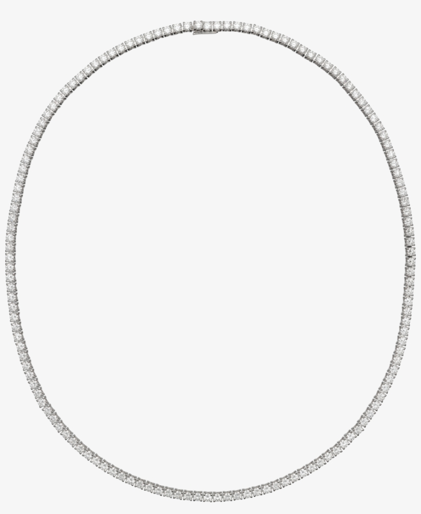 Essential Lines Necklacewhite Gold, - Circle, transparent png