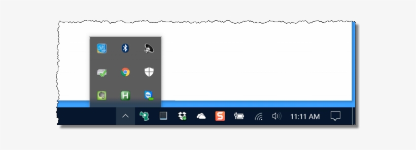 Notification Area - Taskbar, transparent png