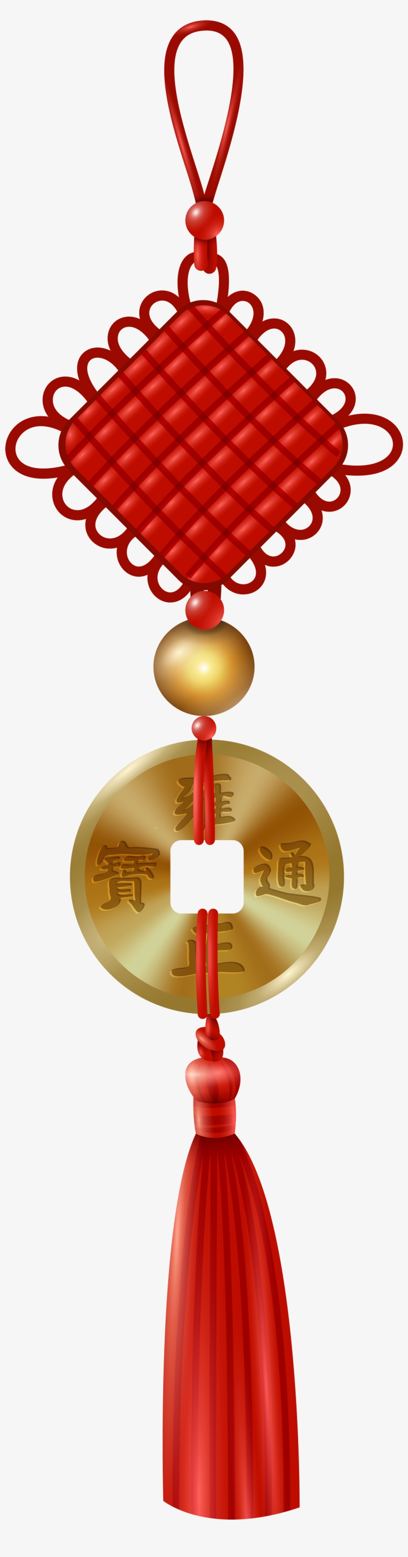 Chinese Hanging Decor Png Clip Art - Chinese Hanging Ornaments Png, transparent png