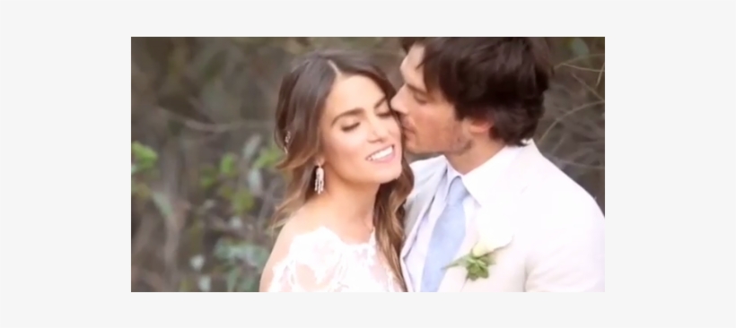 Nikki Reed Et Son Mari Ian Somerhalder Lors De Leur - Ian Somerhalder, transparent png