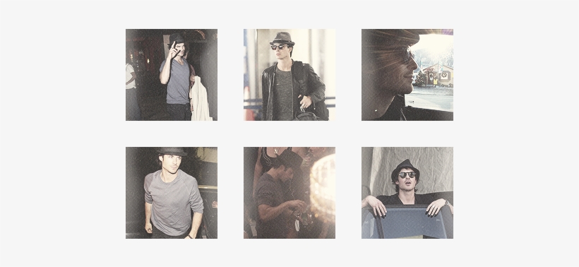 Ian Somerhalder Hats/sunglasses - Girl, transparent png