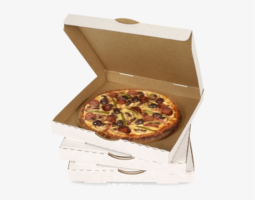 Stack Of Pizza Boxes Png Pizza Box With Pizza 585x740 PNG Download