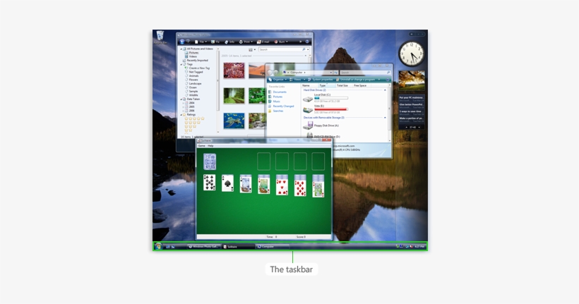 Windows Vista, transparent png