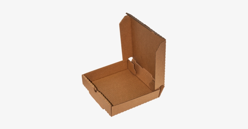 "b" Flute 150lb One Color Stock Pizza Box - Pizza Box, transparent png