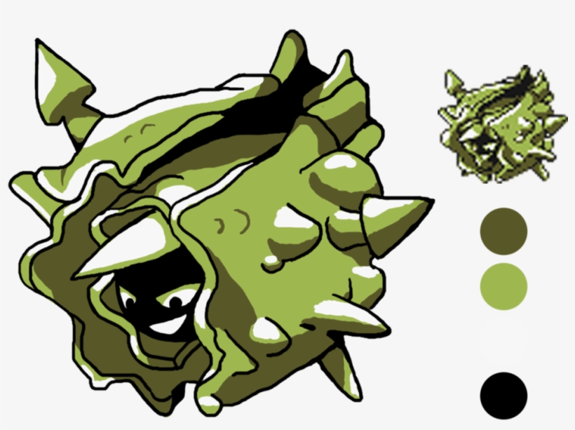1627334 - >> - Cloyster Sprite Pokemon Yellow, transparent png