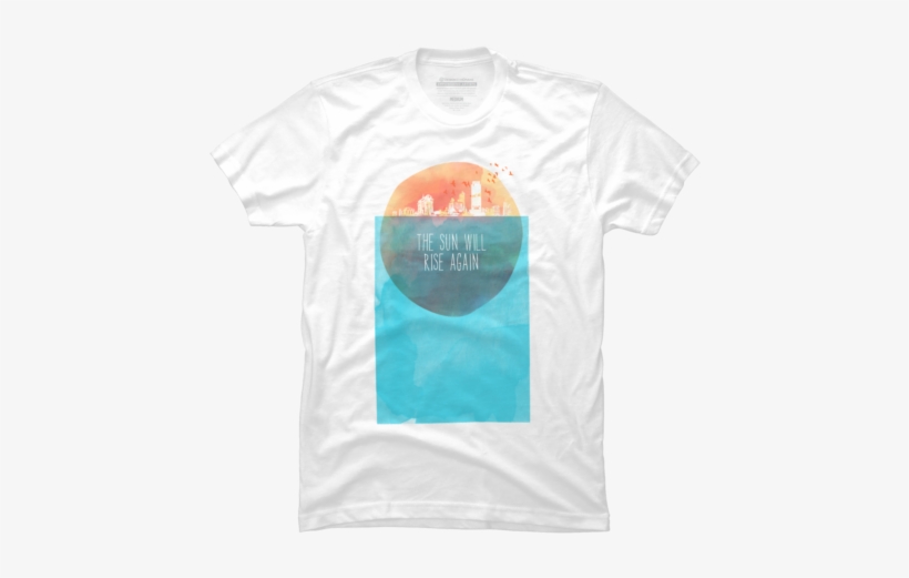 Watercolor Rose Geometric $25 By Mackstudios - Great Outdoors T Shirt, transparent png