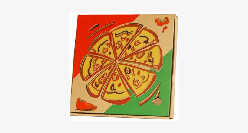 Printed Pizza Boxes - Pizza Box, transparent png