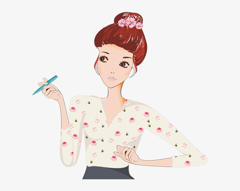 About Us - Girl, transparent png