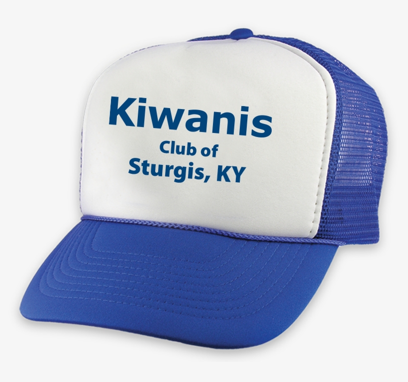 Cap, Blue Mesh With Club Name Image - Kiwanis, transparent png