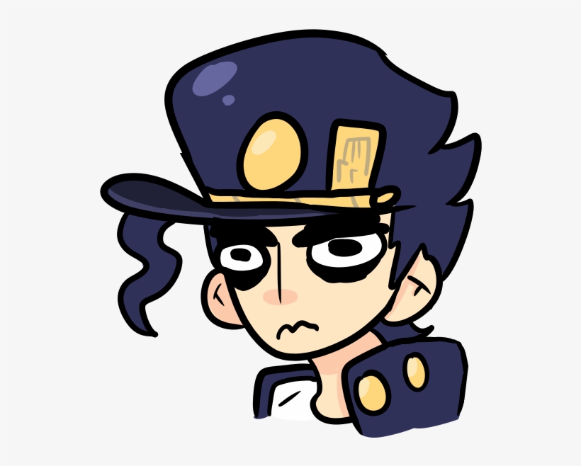 I Drew This Jotaro A While Ago, I Thought I'd Post - Cartoon, transparent png