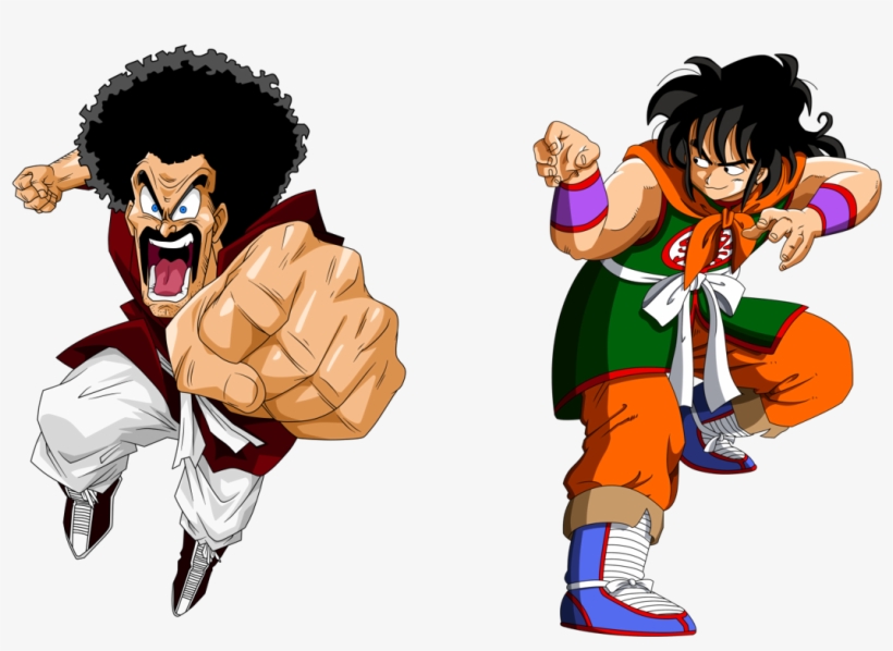 No Caption Provided - Yamcha And Mr Satan, transparent png