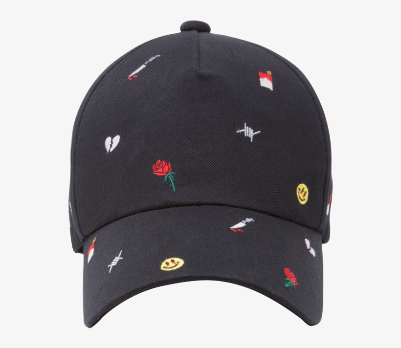 All Over Embroidery Cap - Tokyo, transparent png