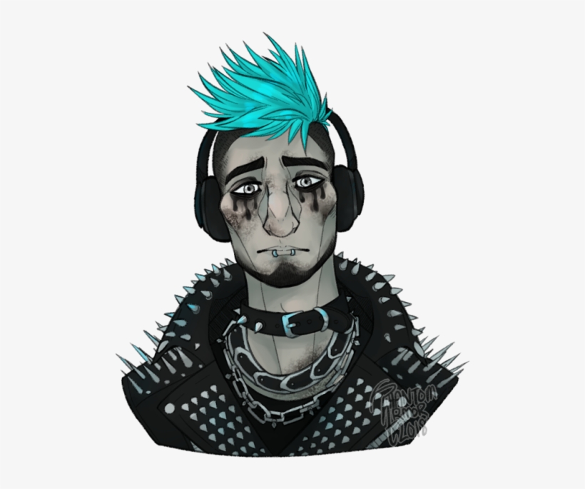 Bust Commission Done For @discodiablo Of His Vtm Character, - Illustration, transparent png