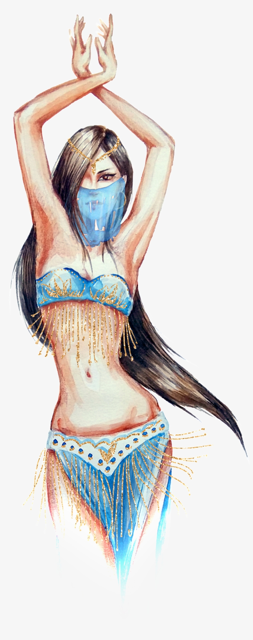 Transparent For Masked Sexy Women - 1001 Nights, transparent png