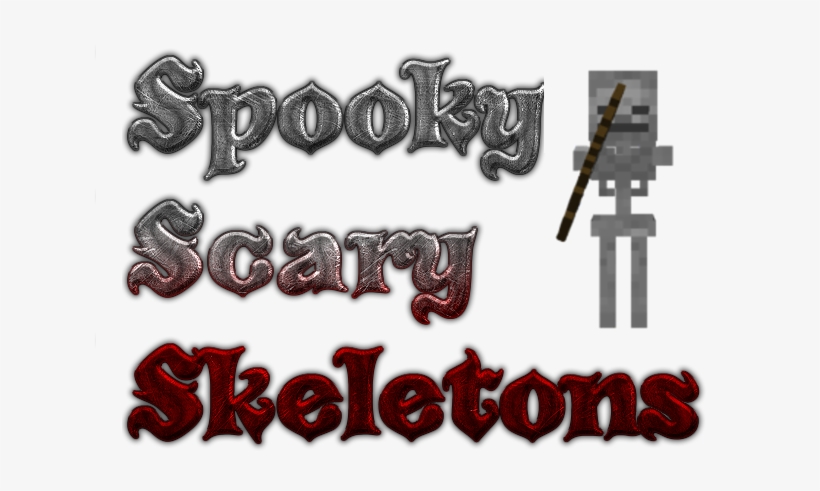 Spooky Scary Skeletons - Mod, transparent png