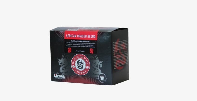 Black Dragon Kcup - Kienna Dragon Blend African Pods 24, transparent png