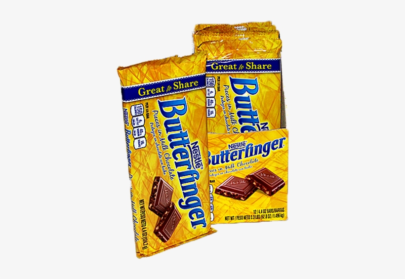 Butterfinger Pieces In Milk Chocolate Candy Bar - Butterfinger Holiday Miniatures 11 Oz Bag, transparent png