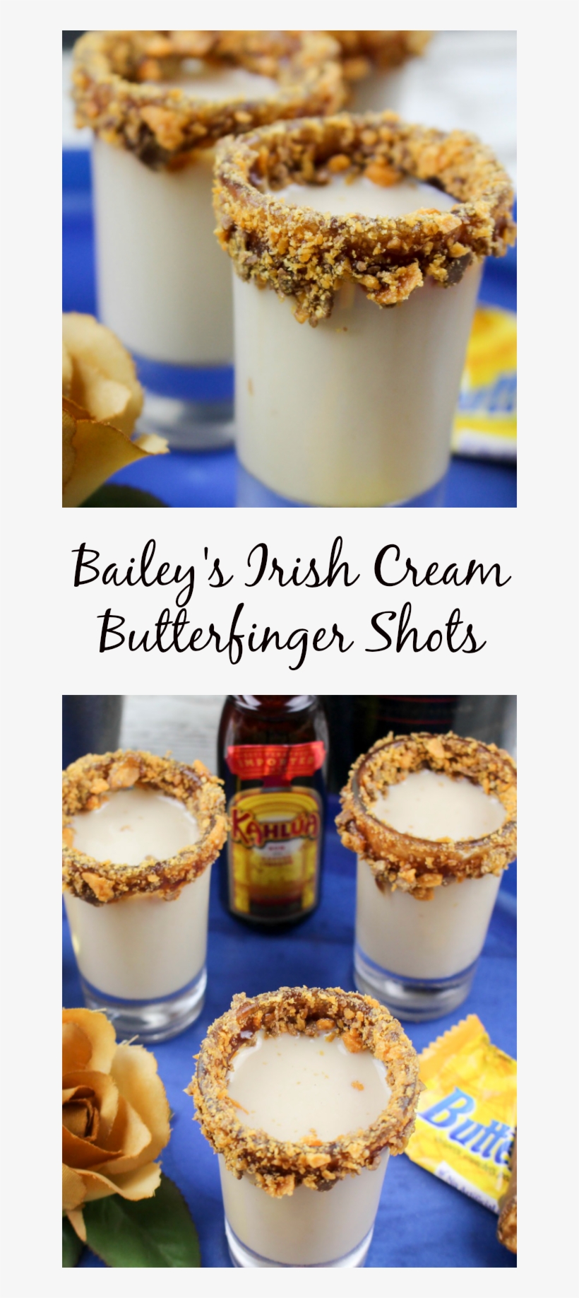 The Bailey's Irish Cream Butterfinger Shots Recipe - Cafepress Give Me Butterflies 5'x7'area Rug, transparent png