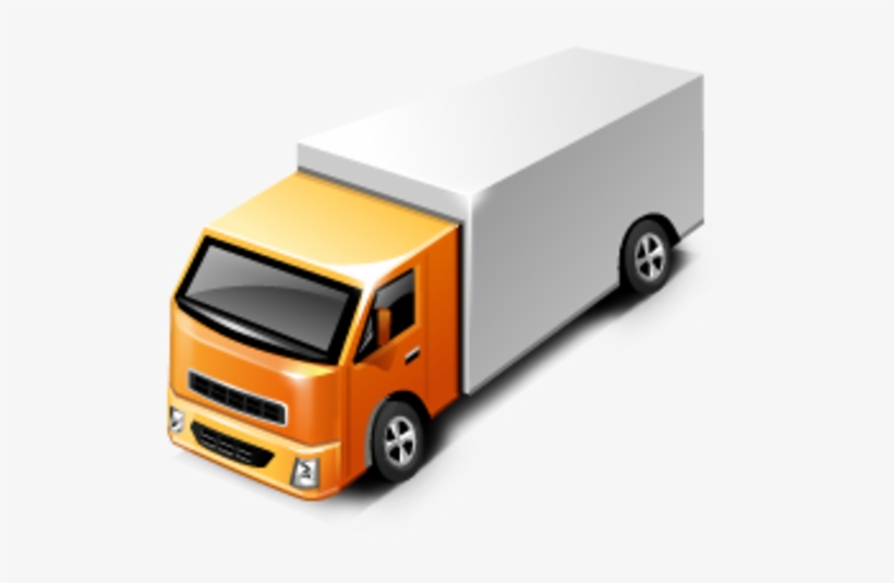 Delivery Truck Icon, transparent png