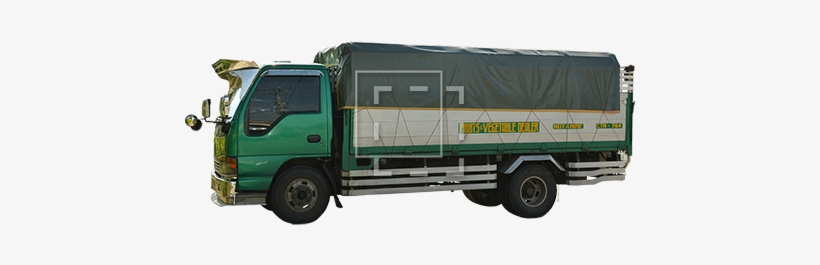 Fruit And Vegetable Delivery Truck - Vegetable, transparent png