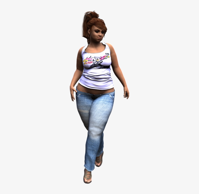 Plus-size, Girl, Woman, Sensual, Sexy, Lady, Seductive - Modelo Talla Extra Png, transparent png
