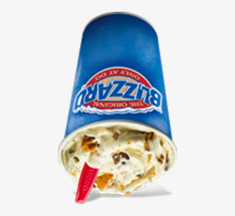 Butterfinger® Blizzard® Treat - Dairy Queen Skor Blizzard, transparent png