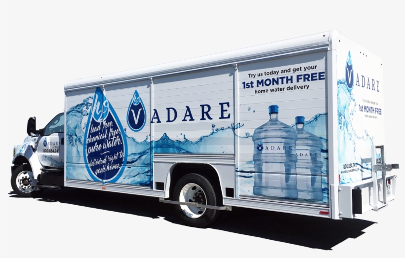 Water Delivery With Vadare H2o Wade S Service Inc - Water Bottle Delivery Truck, transparent png