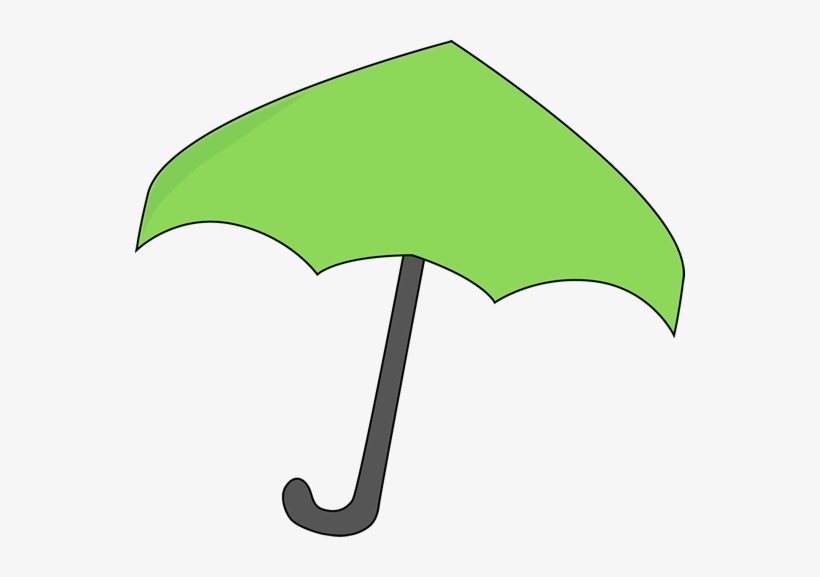 Umbrella Clipart Transparent Background - Green Umbrella Clipart, transparent png