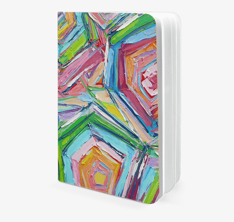 Dailyobjects Beach Umbrellas Elan A5 Notebook Plain - Giclee Painting: Coolick's Beach Umbrellas, 41x41in., transparent png