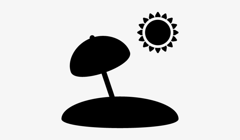 Beach Umbrella Vector - Enkeeo Uv400, transparent png