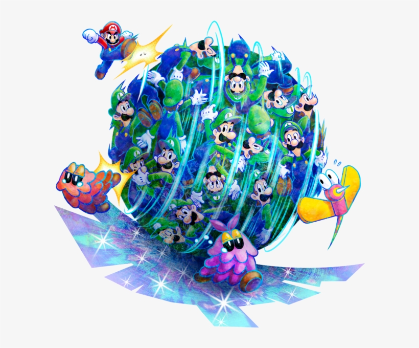 Being A Fan Of The Game Boy Advance Superstar Saga - Mario & Luigi Dream Team [3ds Game], transparent png