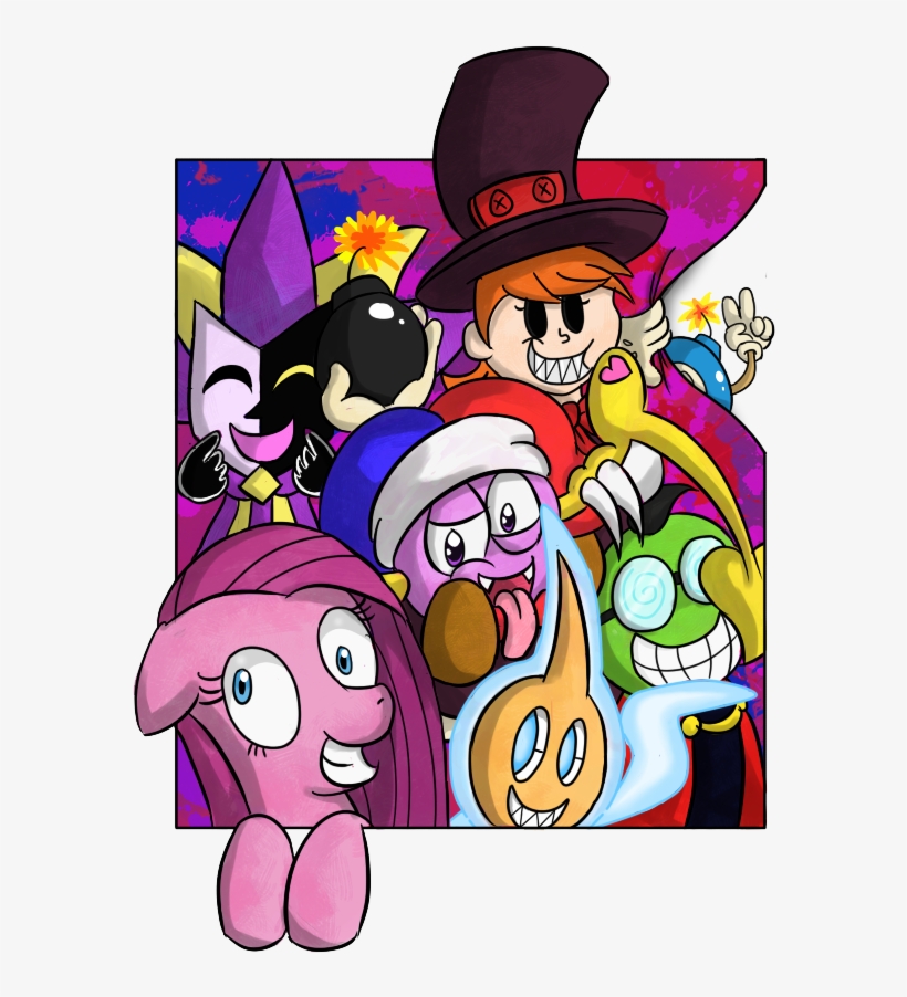 Sweet Candy Girl, Crossover, Dimentio, Fawful, Kirby, - Fawful And Dimentio, transparent png