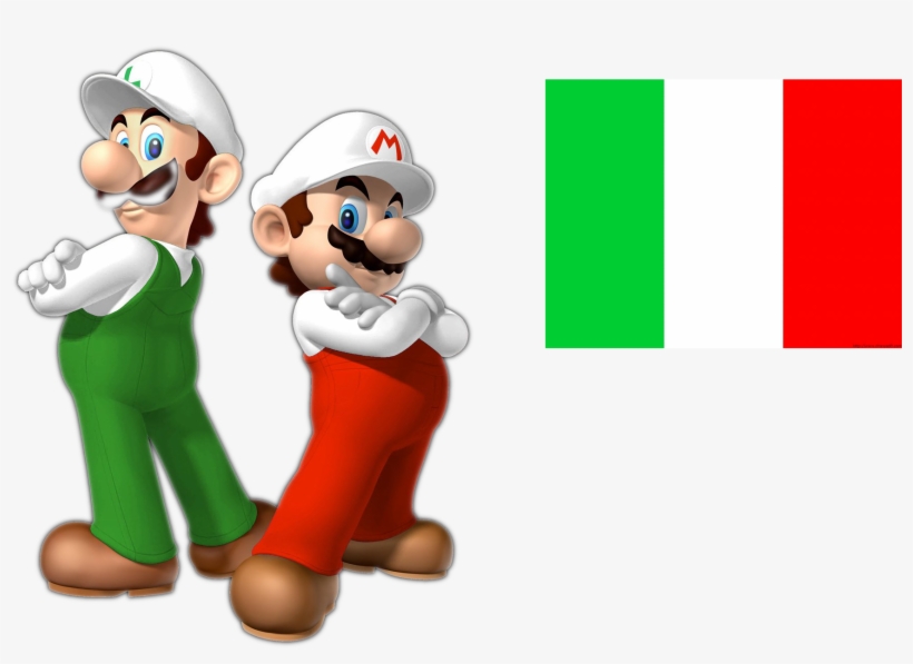 I Dont Know If This Has Been Posted Before But When - Mario And Luigi Italian, transparent png