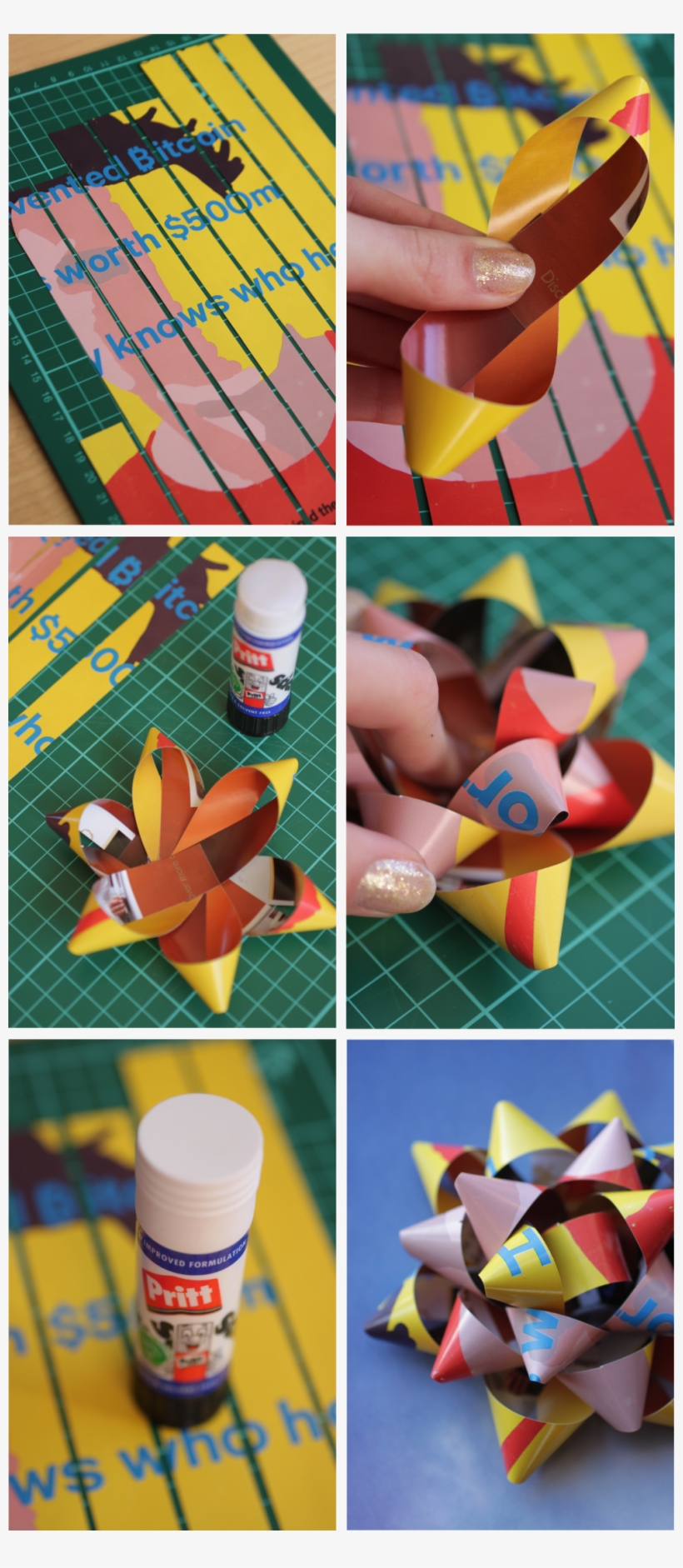 Sunday Times Gift Bow - Paper Art Making Gift, transparent png