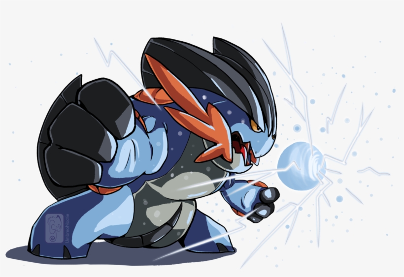Mega Swampert By Umbreonoctie - Imagenes De Mega Swampert, transparent png