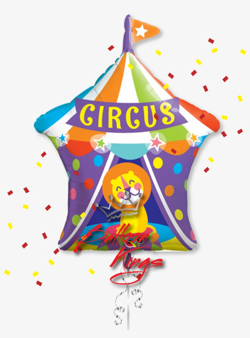 Circus Tent - Circus Tiger Birthday Party Supplies Decoration Balloon, transparent png
